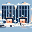 Foreign Embassies in Washington Suspend Visa Services Amid Snow Emergency