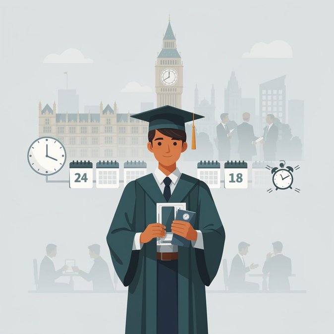 Reino Unido reducirá la visa de la Ruta para Graduados a 18 meses, acortando el tiempo para buscar empleo a estudiantes indios