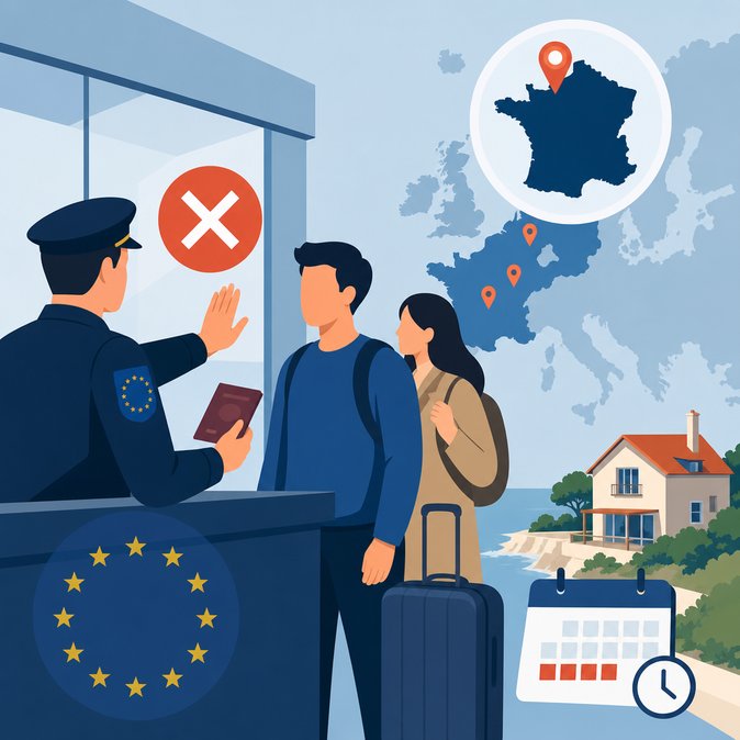 EES flags nearly 7,000 Schengen overstayers; France warns long-stay tourists