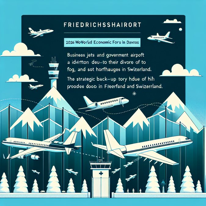 World Economic Forum Davos Spurs 150 Extra Flights to Friedrichshafen Airport