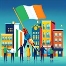 Campaign to ‘reclaim’ Irish flag counters rise in anti-immigrant symbolism