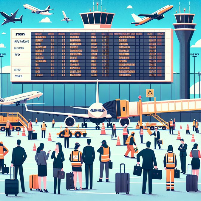 Nation-wide Airline Disruptions: 48 Cancellations and 954 Delays Throw Australian Itineraries Into Chaos