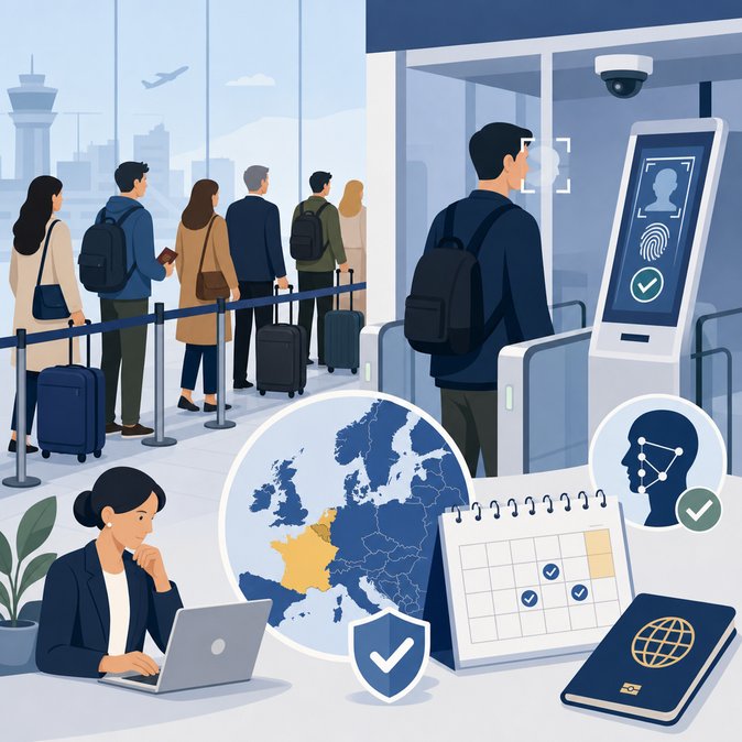 EES Biometric Checks Trigger Summer Queue Warnings for UK–Belgium Travel