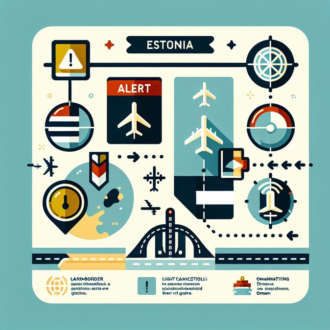 Estonia issues rare travel bulletin warning citizens in UAE to shelter and expect visa-overstay waivers