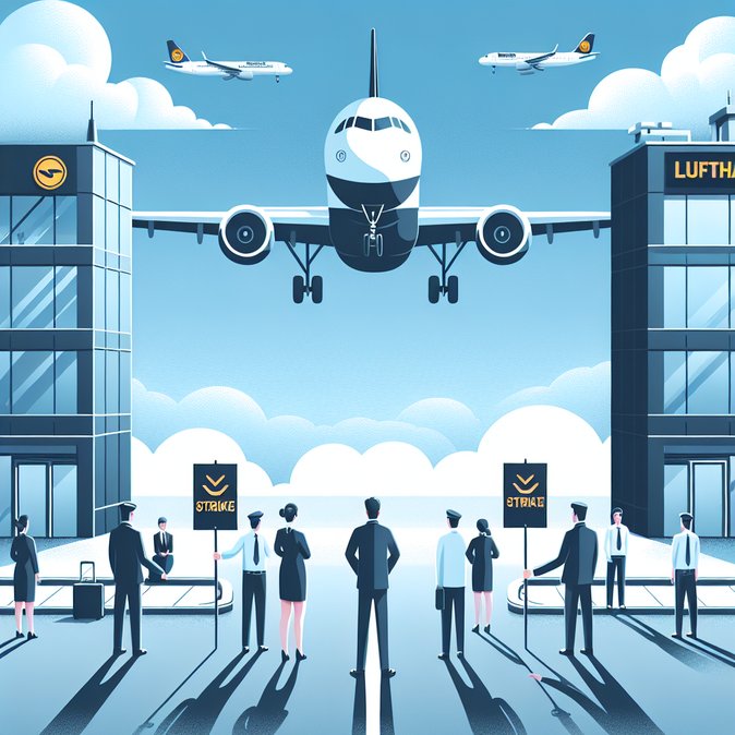 Lufthansa Confronts Dual Strike Threats and Middle-East Detours, Undermining Network Stability