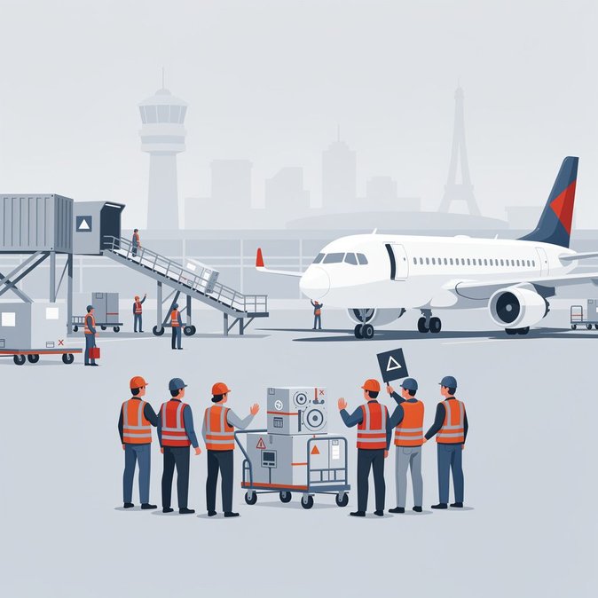 Paris-CDG cargo workers block components shipment bound for Israeli defense firm