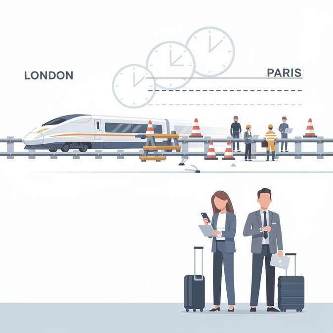 Eurostar cancela servicios y advierte sobre retrasos en la red francesa del 17 al 20 de septiembre