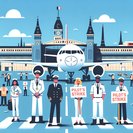 French airline pilots stage 14 November strike against proposed tripling of solidarity ticket tax