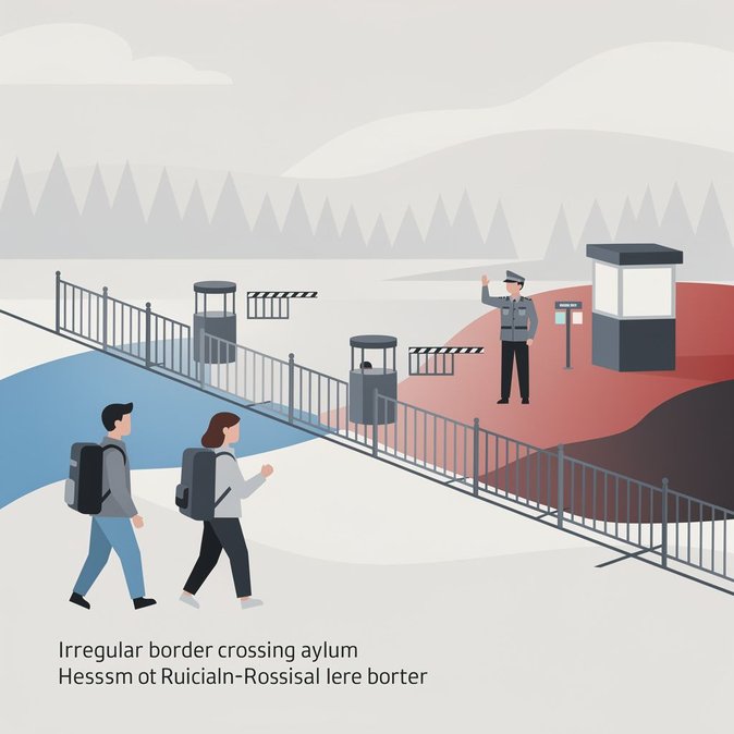 La Guardia de Fronteras de Finlandia detiene a dos extranjeros en Imatra por presunta infracción fronteriza