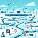 851 Flights Delayed and 53 Cancelled as Winter Weather Batters UK and Continental Hubs