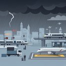 La tormenta paraliza la red ferroviaria de Cataluña y cancela cientos de vuelos en Barcelona El Prat