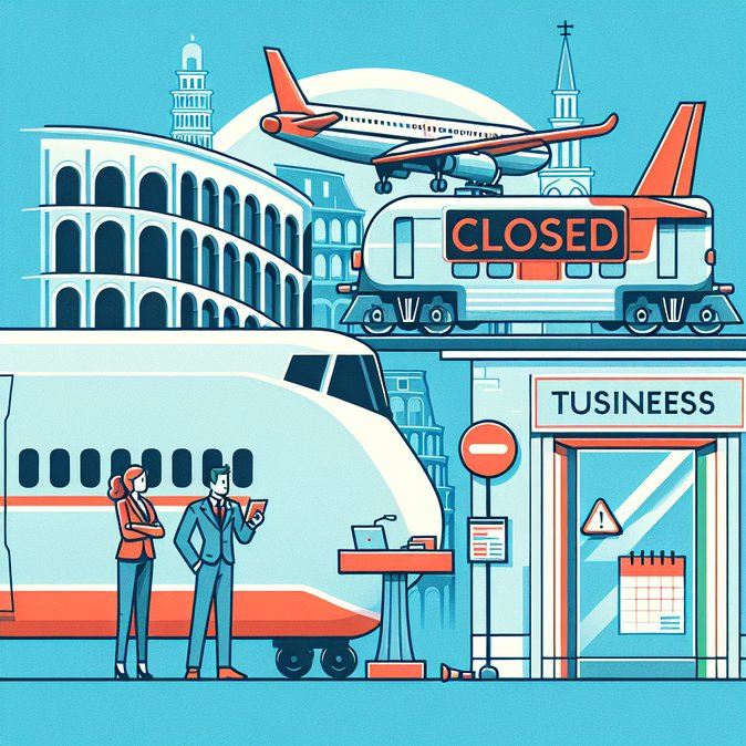 Italy Braces for 72-Hour Transport Chaos as National Air and Rail Strikes Loom