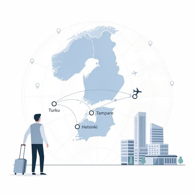 Finnair restablece las conexiones desde Turku y Tampere para fortalecer la conectividad regional
