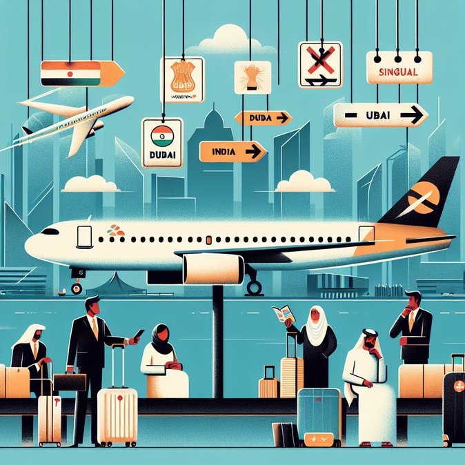 Singapore Airlines extiende cancelaciones en Dubái hasta el 31 de mayo, afectando el tráfico de tránsito hacia India