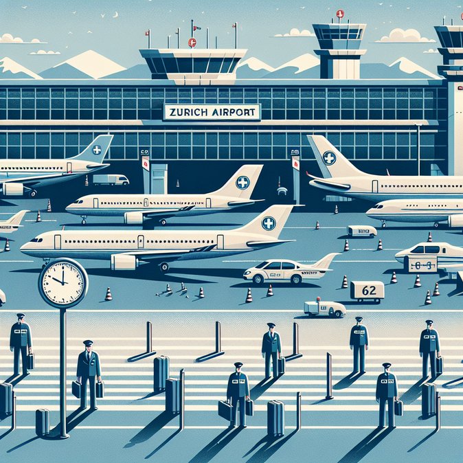 Zurich Airport braces for 1,000 additional flights and late-night operations ahead of WEF 2026