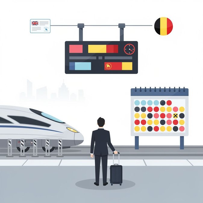 UK Updates Belgium Travel Advice, Flags Ongoing Strike Risk