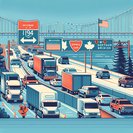 Blue Water Bridge construction causes border delays through 19 January