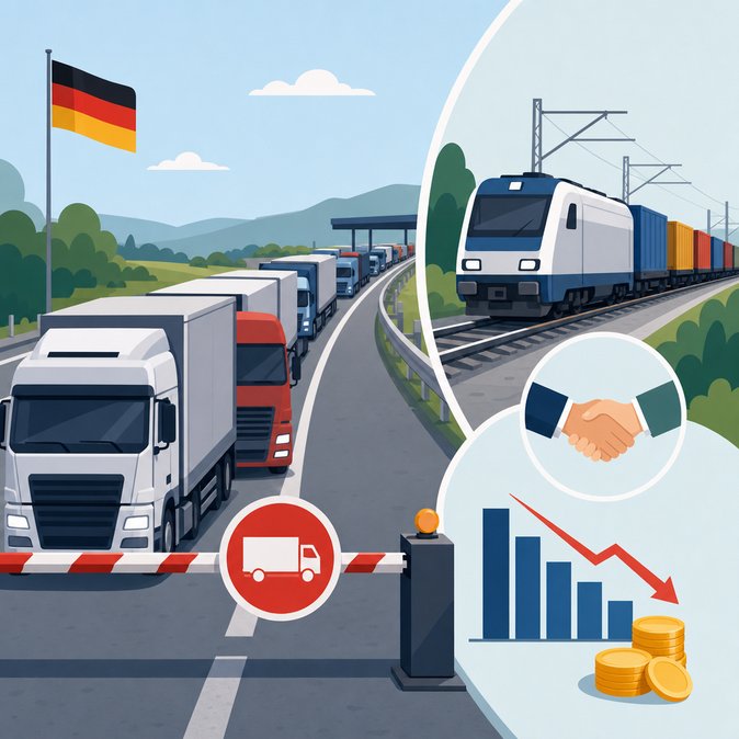 Ascension-Day truck bans create one-day blockade on German roads