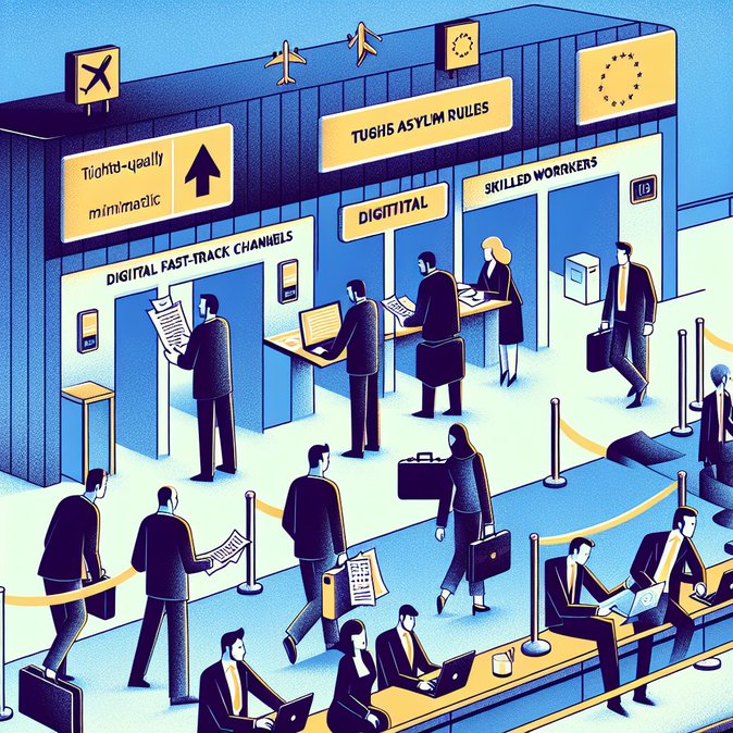 EU asylum clampdown gathers pace as Germany accelerates deportations and skilled-migration pivot