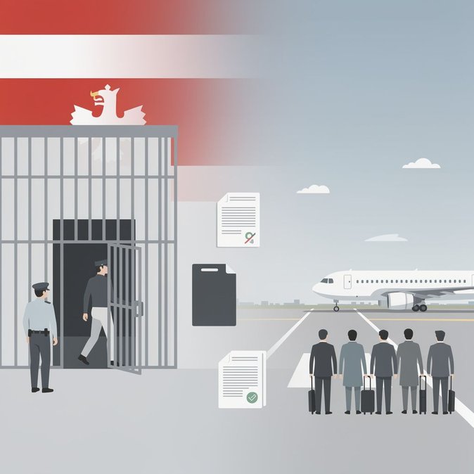 L’Autriche accélère l’expulsion des délinquants étrangers directement depuis la prison