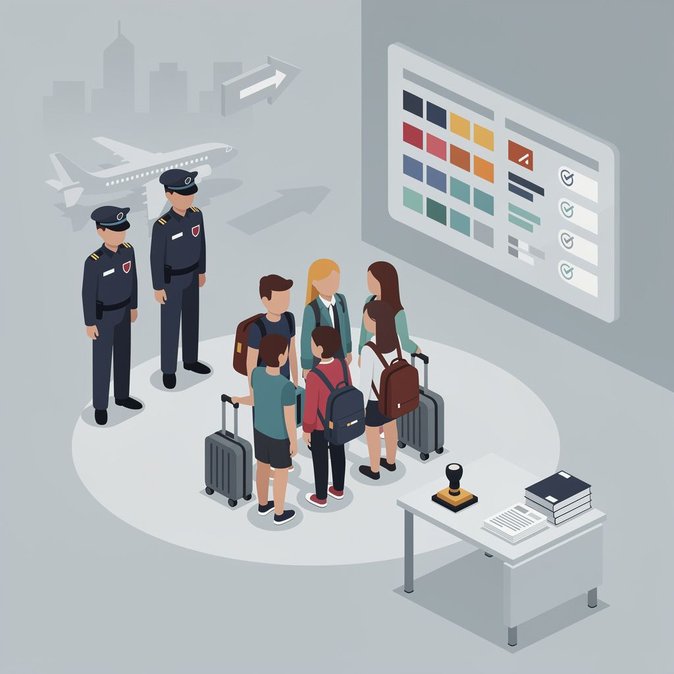 Targeted police sweep arrests 42 people for illegal stay; returns exceed 7,200 in 2026