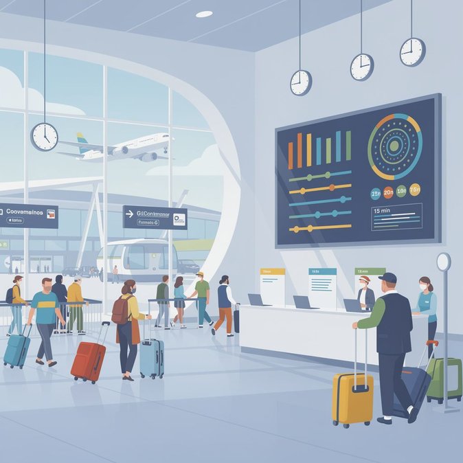 Rome Fiumicino unveils live EES immigration-queue dashboard for international arrivals