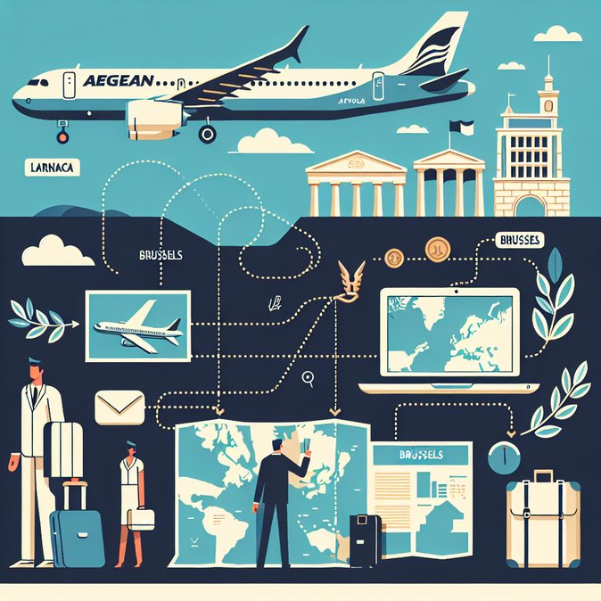 Aegean Airlines Revives Larnaca–Brussels Direct Route for EU Council Presidency