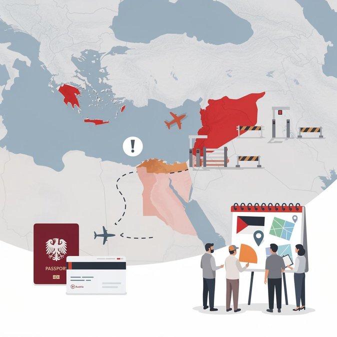 Austrian Foreign Ministry Issues Level 4 Regional Warning for Palestinian Territories