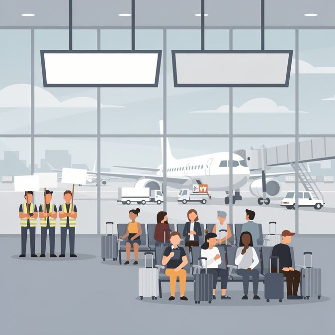 Ground-handler walk-out to cancel 100 flights at Brussels Airport on 9 October