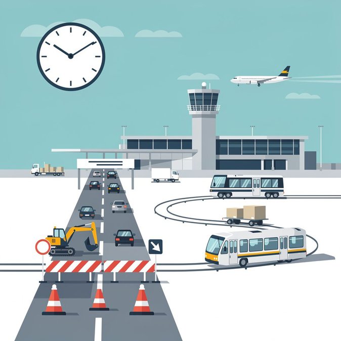 Road to Prague Airport from Kladno and Slaný Closed Until 25 September