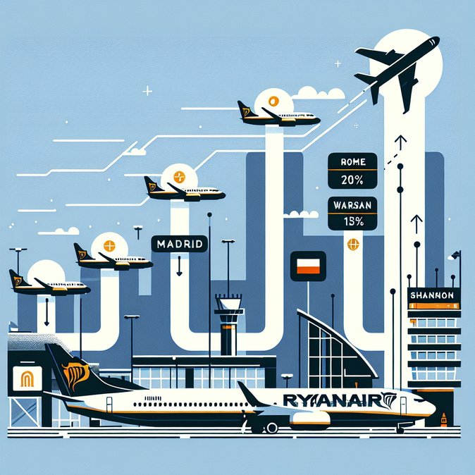 Ryanair’s €400 Million Expansion at Shannon Adds Four New European Routes