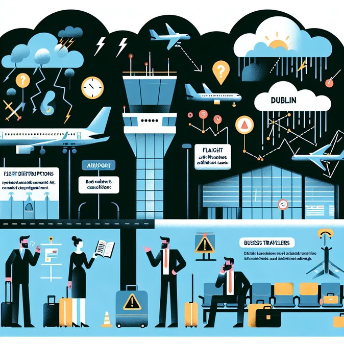 Europe-Wide Weather and ATC Disruption Cancels 52 Flights and Delays 441, Rippling Into Dublin Schedules