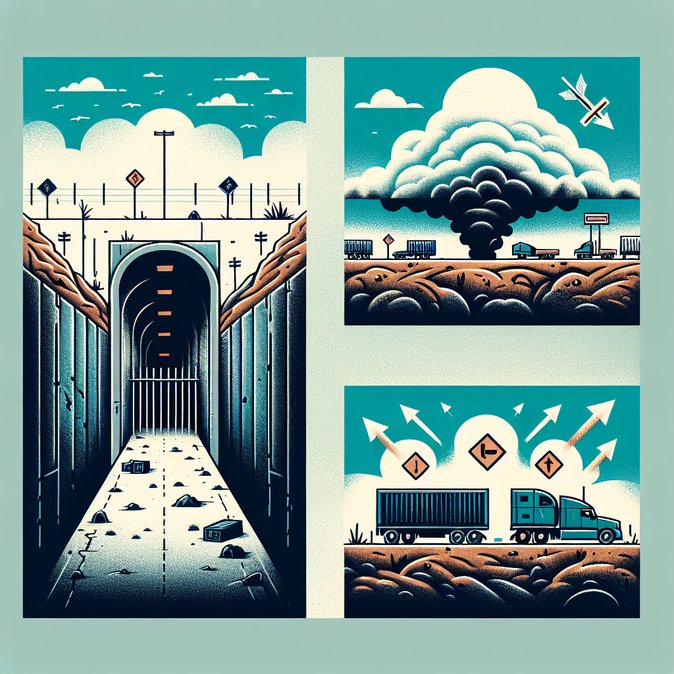 Polish Border Guards Expose Underground Migrant Tunnel on Belarus Frontier