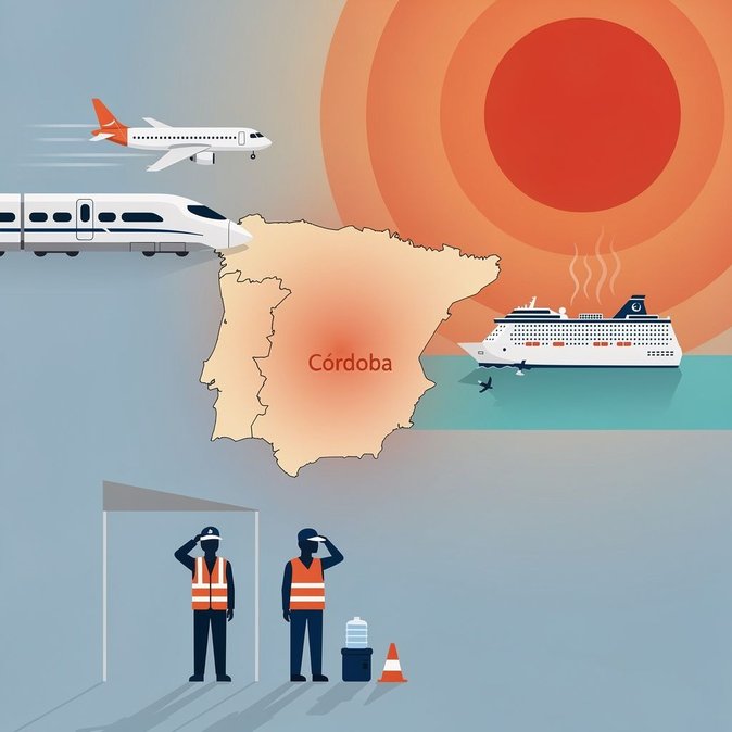 Extreme heat triggers nationwide orange-and-red alerts, disrupting travel plans
