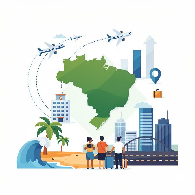 巴西外国游客消费激增34%，政府吹响旅游经济新“周期”号角