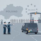 Un chauffeur ukrainien expulsé pour trafic de migrants de la Biélorussie vers la Pologne