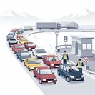 تدقيقات الشرطة المفاجئة تتسبب في طوابير على معبر كوفشتاين-كيفيرسفيلدن الحدودي