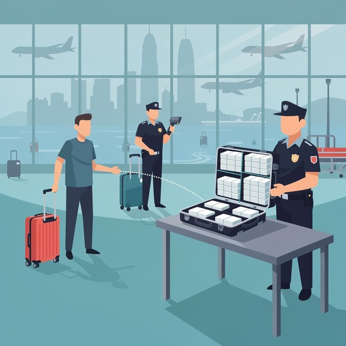 Les douanes de Hong Kong saisissent 13 kg de kétamine à l'aéroport, annonçant un renforcement des contrôles à l'arrivée
