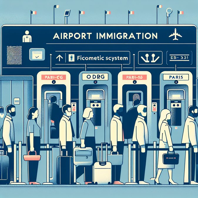 Paris airports brace for four-hour queues as EU biometrics launch nears