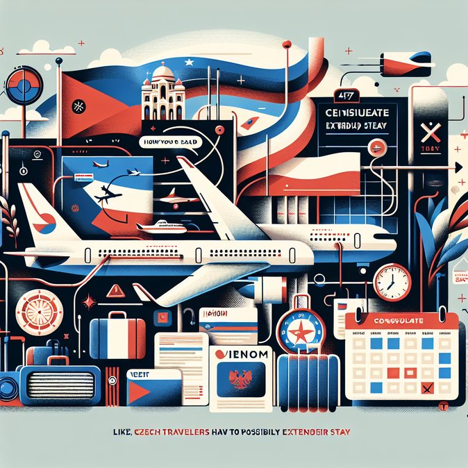 Czech Embassy in Hanoi cautions travellers over Middle-East flight diversions and visa over-stays