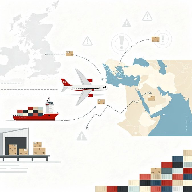 Middle East Conflict Sparks Parcelforce ‘Highly Fluid’ Warning for Gulf Destinations