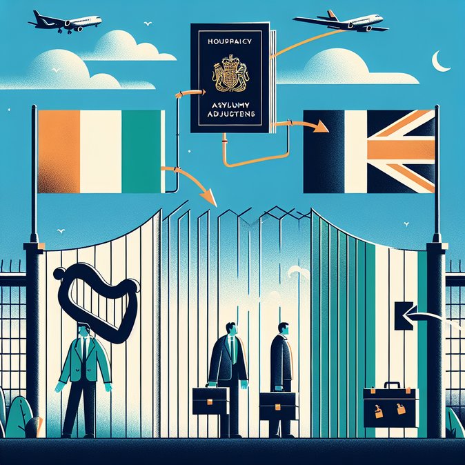 Dublin warns of ‘Belfast back-door’ risk as UK asylum crackdown looms