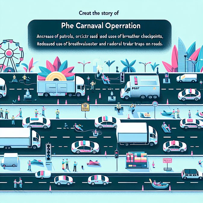 Carnaval Enforcement Drive Sees PRF Reinforce Road Corridors, Cutting Accidents but Increasing Road-Check Delays