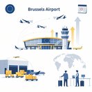 Brussels Airport Logs Passenger Growth Despite Strikes and Middle-East Route Suspensions