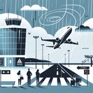 Strong winds divert Ryanair flight from Paphos to Larnaca, highlighting winter weather risk