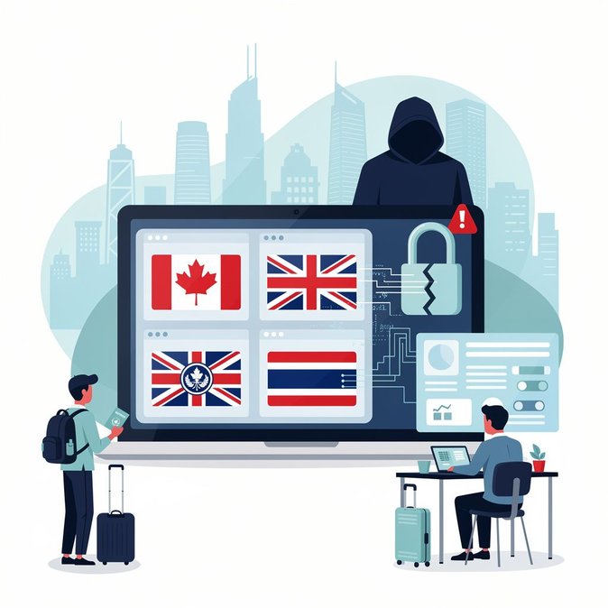Privacy watchdog alerts public to fake e-visa websites targeting Hong Kong travellers