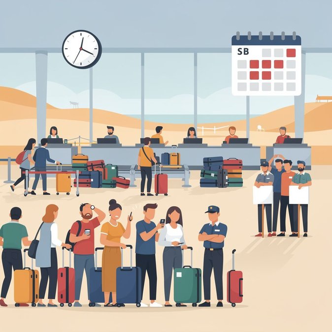 Le personnel au sol de l’aéroport de Palma appelle à des grèves éclair du 28 juillet au 8 août