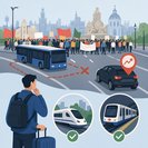 Madrid diverts Airport Express and 25 other bus routes during Cibeles protest