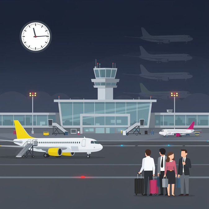Night-time air-traffic-control strike at Charleroi forces 30-40 daily flight cancellations