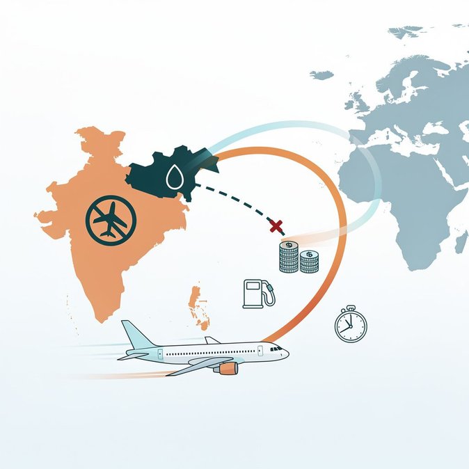 Pakistan Prolongs Airspace Ban on Indian Aircraft to 24 November, Raising Costs for Indian Carriers